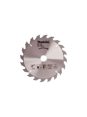Диск пильный MAKITA 235x30/25x2.4/1.6x20T для дерева (D-81480)