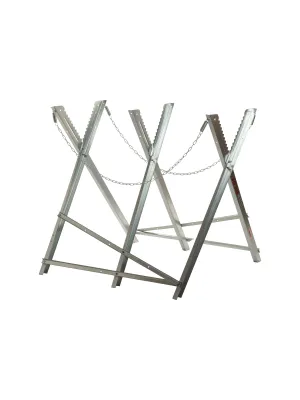 Козлы MAXPILER MSH-01, 150 кг, толщина металла 1,2 мм, оцинкованый, 810х820х800 мм