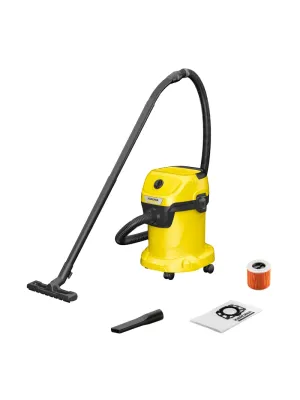Пылесос KARCHER WD 3 V-17/4/20 *EU, 1000 ВТ, 17 л, бак пластмасса