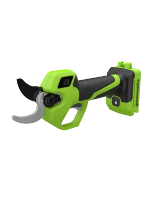 Аккумуляторный секатор GREENWORKS PR24320, 24V, 32 мм, без АКБ и ЗУ (PR24320A1)