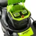 Аккумуляторная газонокосилка GREENWORKS 40В, бесщеточная, самоходная, 46 см, 55 л, 25-80 мм, 28 кг, с АКБ 5А.ч. и ЗУ (2506807UG)