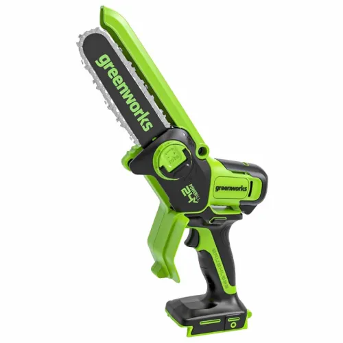 Аккумуляторная пила цепная GREENWORKS CS2410AA1, 24 В, мини 10 см, без АКБ и ЗУ