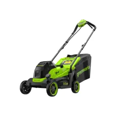Аккумуляторная газонокосилка GREENWORKS GD24LM331, 24В VT, б/щ, 33 см, 1х2Ач, ЗУ