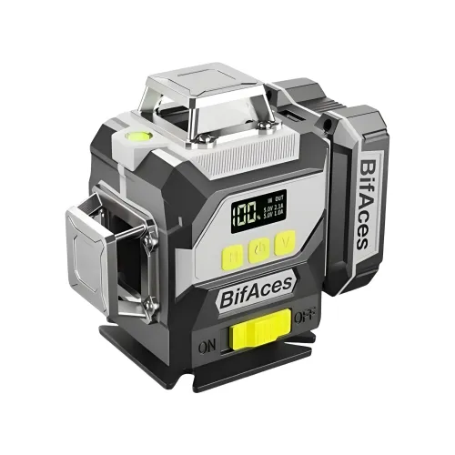 Уровень лазерный BifAces DTL-16-P зел. 40 м, 360°, резьбовое соединение под штатив 1/4″
