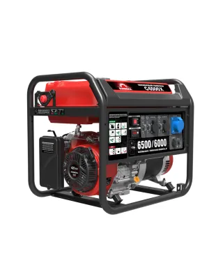 Электростанция бенз. SUNREKA G6500X, 6.5 кВт, 1-Ф, ручной стартер