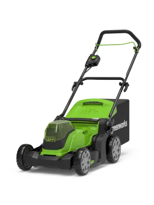 Акк. газонокосилка GREENWORKS G24x2LM41, 2*24V, 41 см, с 2хАКБ 4Ач и ЗУ (2512607UD)