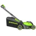Аккумуляторная газонокосилка GREENWORKS GD40LM411, 40V, бесщеточная, 41 см, 1х5 Ач, ЗУ