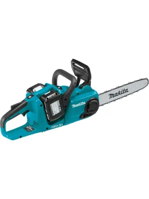 Акк. пила цепная MAKITA DUC353CT2, LXT BL 2х18В, 14