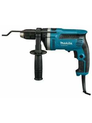 Дрель ударная MAKITA M8101KB, 710 Вт, 3200 об/мин., БЗП, бетон 16 мм, 1 скорость, рукоятка + кейс