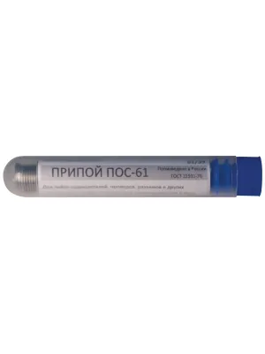 Припой FIT оловянно-свинцовый с канифолью ПОС 61 (12гр)(60588i)