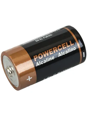 Элемент питания LR20 щелочной, 1,5 V, тип D, (2)