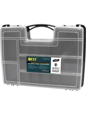 Ящик для крепежа FIT (органайзер) 2-х сторонний 29,5x22x7,6см (65646)
