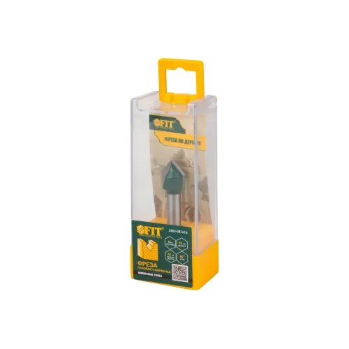 Фреза FIT, пазовая V-образная DxHxL=16х16х51мм 3603-081616
