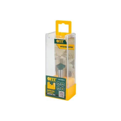 Фреза FIT, пазовая фасонная DxHxL=16х8х43мм 3633-080816