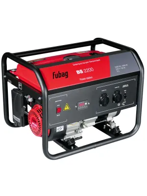 Генератор бензиновый (мобильная электростанция) FUBAG BS 2200