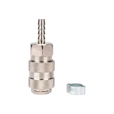 Муфта FUBAG елочка 6мм с обжим. кольцом 6х11мм (180120)
