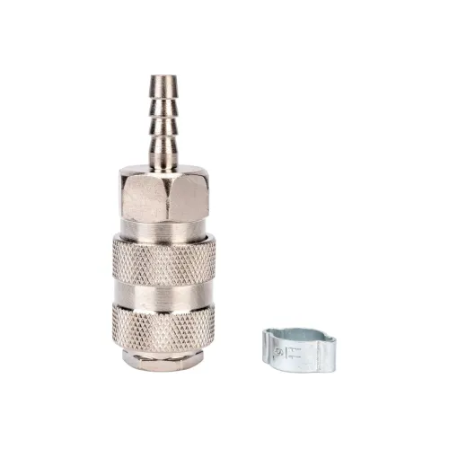 Муфта FUBAG елочка 6мм с обжим. кольцом 6х11мм (180120)