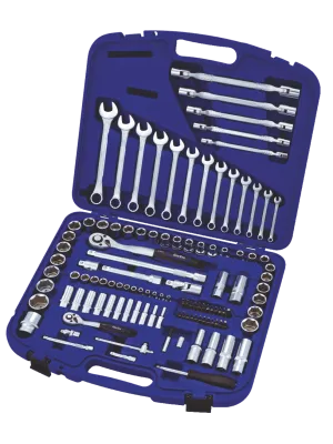 Набор инструмента Gee Tee 114предм. 1/4''+1/2'' (11-1140-5)