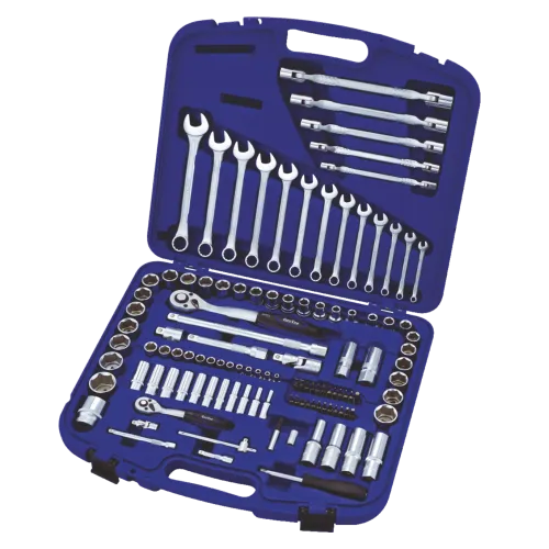 Набор инструмента Gee Tee 114предм. 1/4''+1/2'' (11-1140-5)