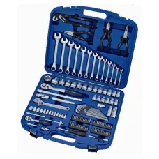 Набор инструмента Gee Tee 124предм. 1/4''+1/2'' (11-1240-5)