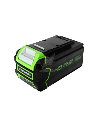 Аккумулятор GREENWORKS G40B4, 40В 4Ач Li-ion G-MAX 40V (2927007gw)