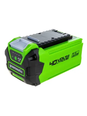 Аккумулятор GREENWORKS G40B2, 40В 2Ач Li-ion G-MAX 40V (2926907gw)