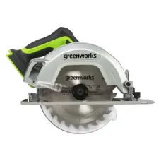 Аккумуляторная пила дисковая GREENWORKS GD24CS, 24V, бесщеточная, без АКБ и ЗУ