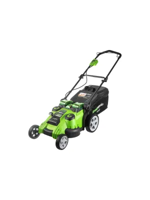 Газонокосилка аккумуляторная GREENWORKS G40LM49DB, 40 В, без АКБ и ЗУ