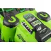 Газонокосилка аккумуляторная GREENWORKS G40LM49DB, 40 В, без АКБ и ЗУ