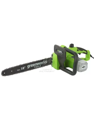 Пила цепная электрическая GREENWORKS GCS2046 (2.0 кВт, 18