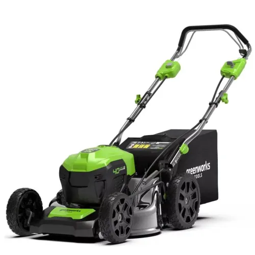 Газонокосилка аккумуляторная GREENWORKS GD40LM46SP, 40 В, самоходная, без АКК и ЗУ