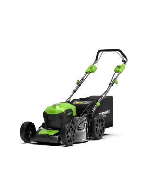 Газонокосилка аккумуляторная GREENWORKS GD40LM46SP, 40В, самоходная