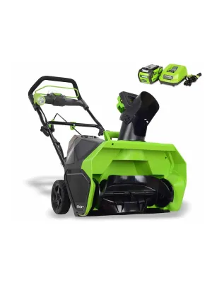 Снегоуборочник аккумуляторный GreenWorks GD40SB ( С АКБ и ЗУ)