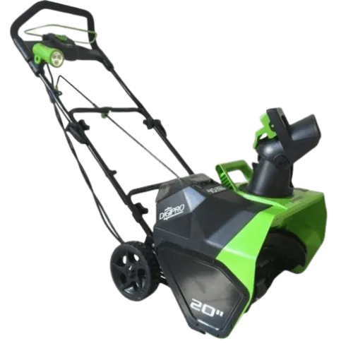 Аккумуляторный снегоуборщик GREENWORKS GD40SТ, шир/выс захвата 51/25см, без аккум. и зарядного устройства