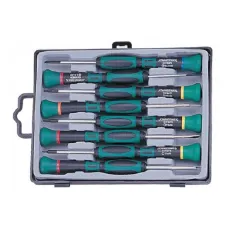 Набор JONNESWAY D3750T18S отверток крестовые 50 мм Torx T4-T7 PH - 8 предметов