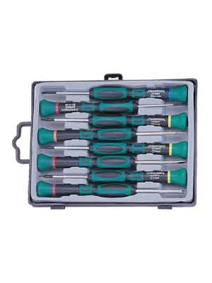 Набор JONNESWAY D3750T18S отверток крестовые 50 мм Torx T4-T7 PH - 8 предметов