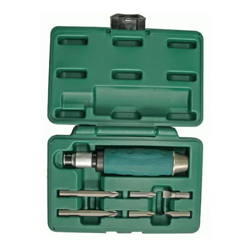 Отвертка JONNESWAY AG010055A ударная + 6 бит + кейс