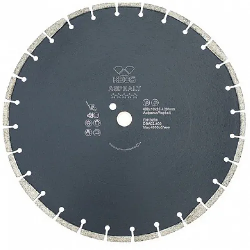 Диск алмазный KEOS 350_25.4/20 Standart сегментный (асфальт) (DBA02.350S)