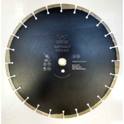 Диск алмазный KEOS 350_25.4_20 Professional сегментный асфальт (DBA02.350)