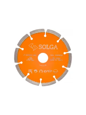 Диск алмазный SOLGA DIAMANT 125_22.23 Basic сегментный железобетон (лазерная сварка) (12803125)