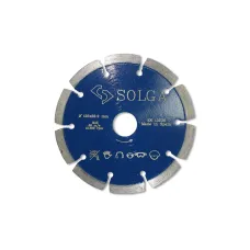 Диск алмазный SOLGA DIAMANT 125_22.23 Professional сегментный железобетон (лазерная сварка)