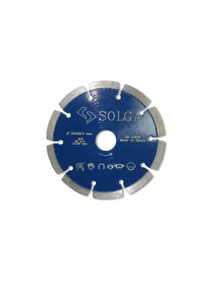 Диск алмазный SOLGA DIAMANT 125_22.23 Professional сегментный железобетон (лазерная сварка)
