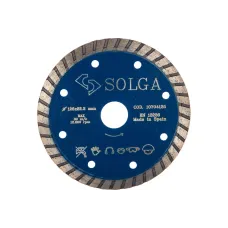 Диск алмазный SOLGA DIAMANT 125_22.23 Professional ТУРБО железобетон (10704125)