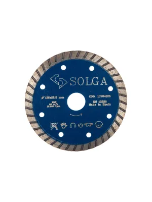 Диск алмазный SOLGA DIAMANT 125_22.23 Professional ТУРБО железобетон (10704125)