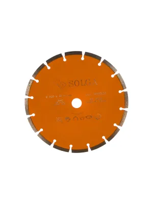 Диск алмазный SOLGA DIAMANT 230_22.23 Basic сегментный железобетон (лазерная сварка) (12803230)