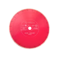 Диск алмазный SOLGA DIAMANT 350_25.4 Hard Ceramics сплошной керамогранит