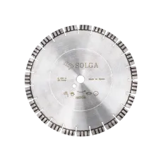 Диск алмазный SOLGA DIAMANT 400_25.4 Professional10 сегментный железобетон (сегмент 10мм) (лазерная