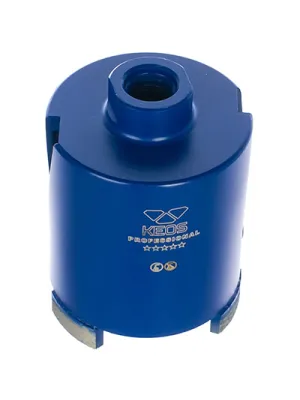 Коронка алмазная KEOS 72/70мм М16 по бетону (сухой рез) (DC072.70)