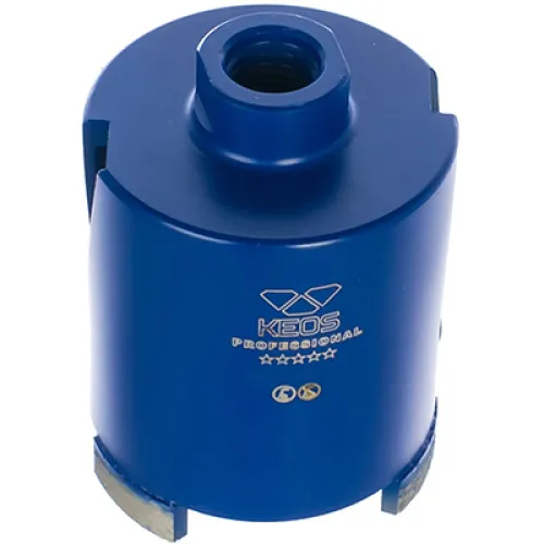 Коронка алмазная KEOS 72/70мм М16 по бетону (сухой рез) (DC072.70)