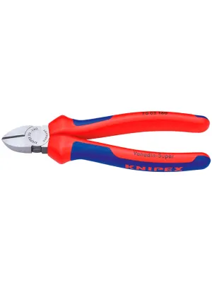 Кусачки боковые 160 мм KNIPEX 160мм с двухкомпонентными чехлами